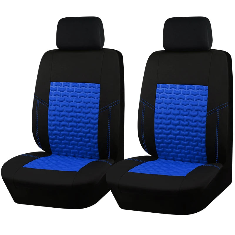 AUTOPLUSUniversal 2 Front Car Seat Covers Car Accessories Interior Fit For Most Car SUV Truck Van With 3mm Sponge Seat Cover Car