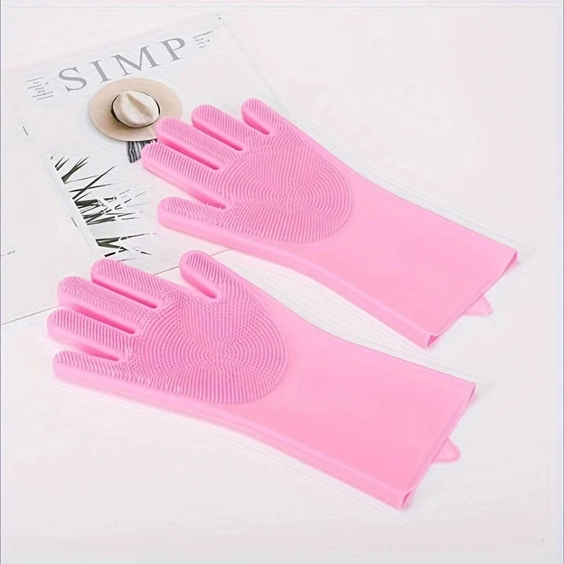 Pet Grooming Cleaning Gloves Bathing Shampoo