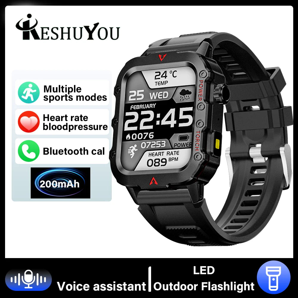 LAXASFIT LED Bluetooth Smartwatch
