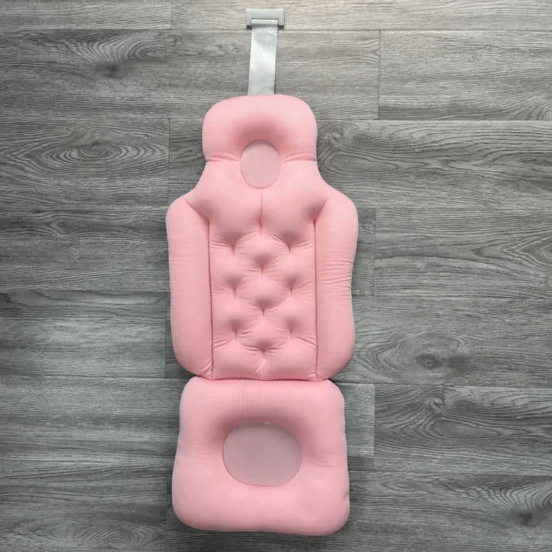 Adult Bath Mat Foldable Bathtub Mat Household Bathtub Mat Bathtub Backrest Polyester Blend Mat Adults Can Sit on the Bathtub