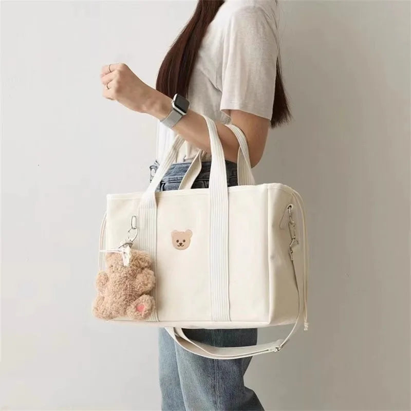 Multi-Pocket Baby Nappy Bag for Parents
