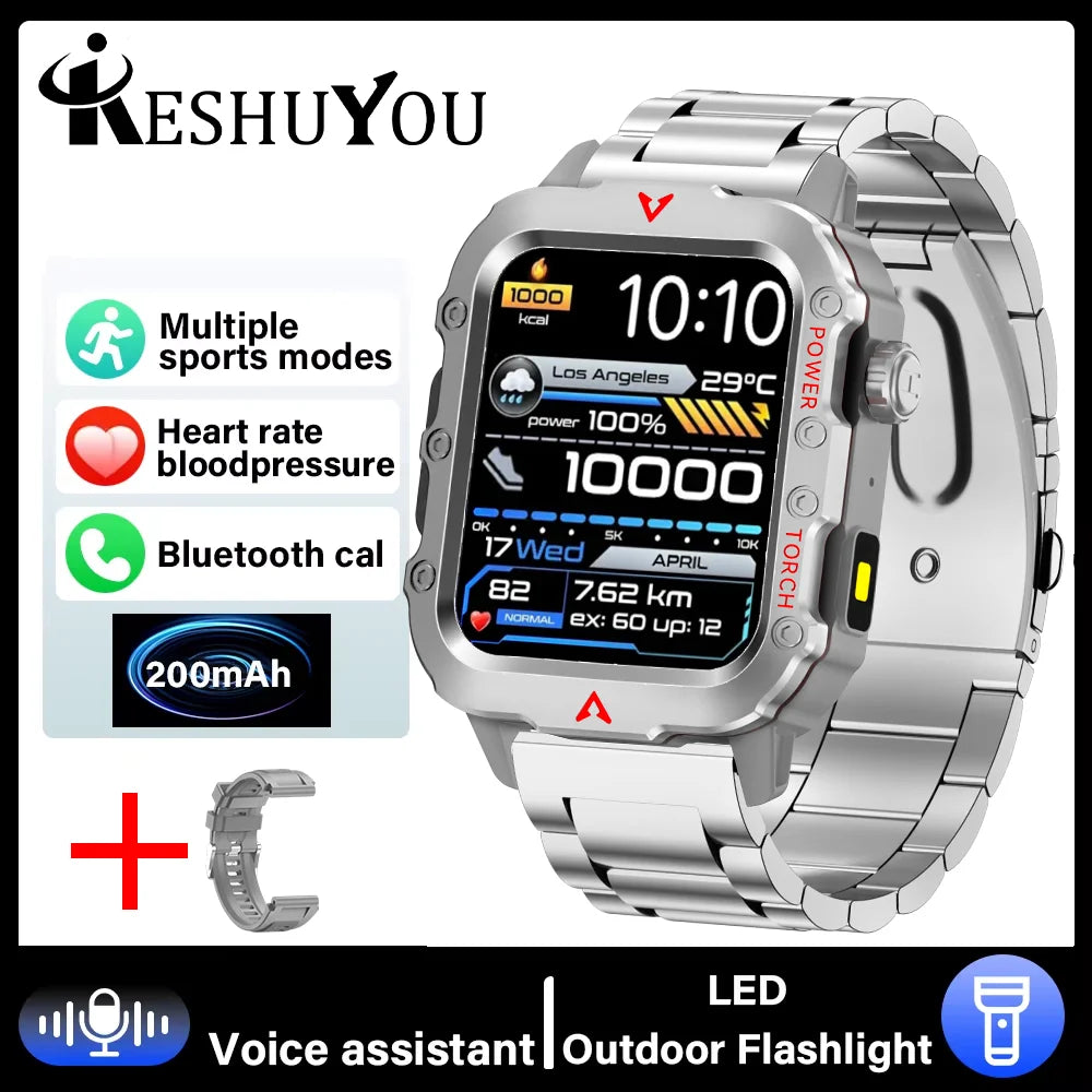 LAXASFIT LED Bluetooth Smartwatch