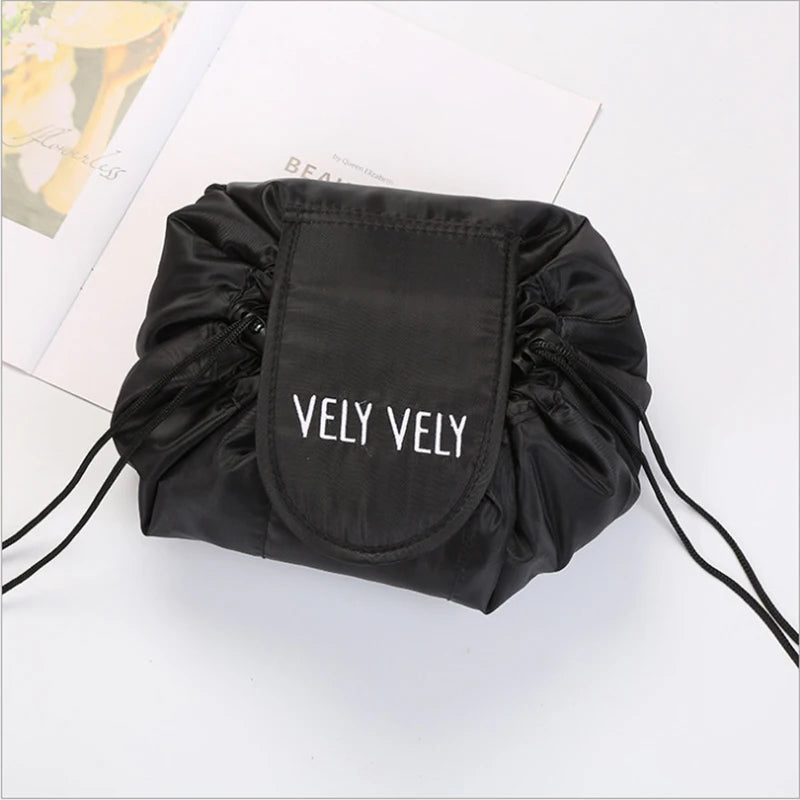 Women Drawstring Travel Storage Cosmetic Bag