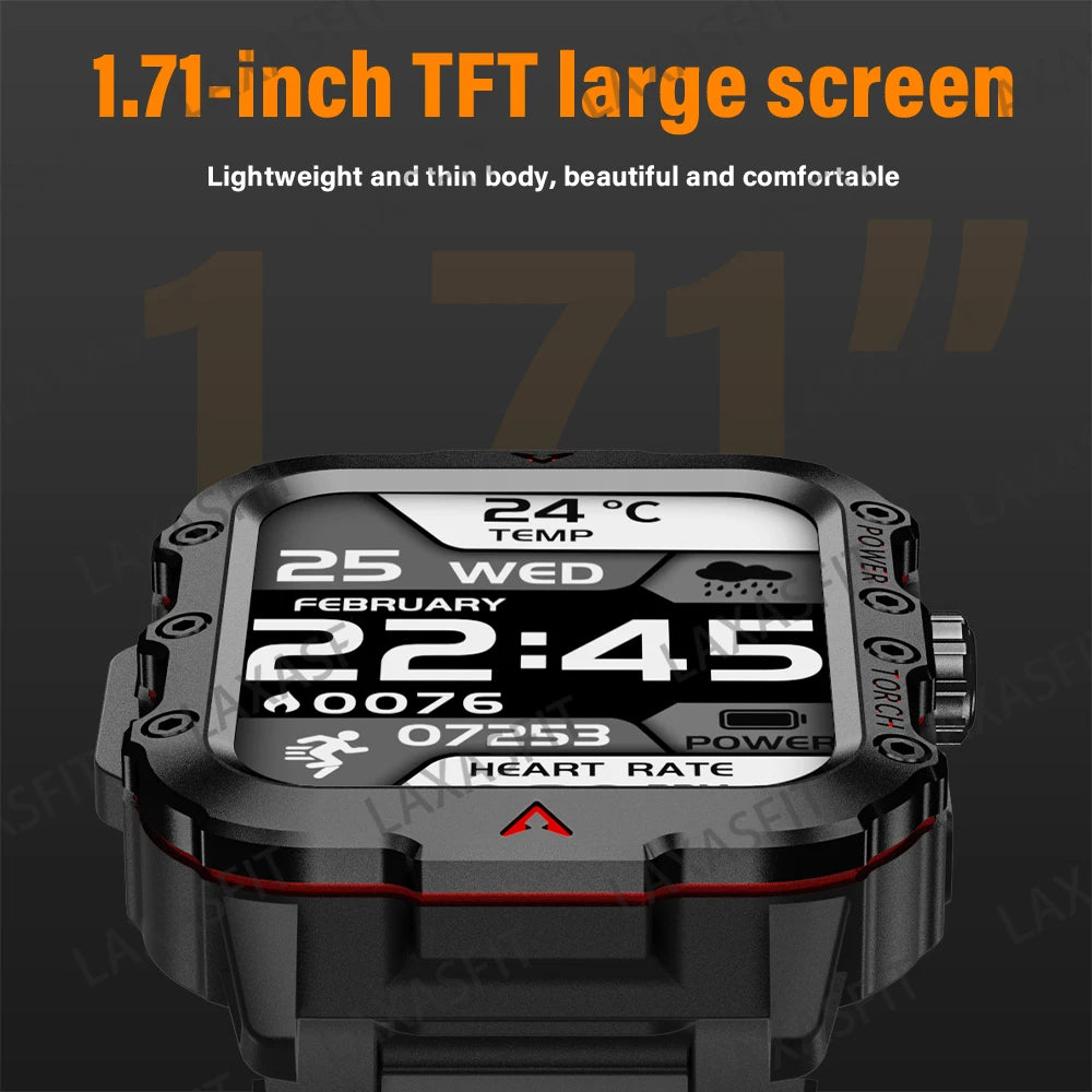 LAXASFIT LED Bluetooth Smart Watch