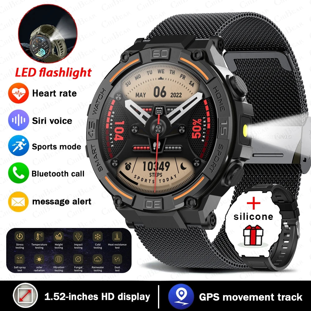 360 HD Smart Watch For Android IOS