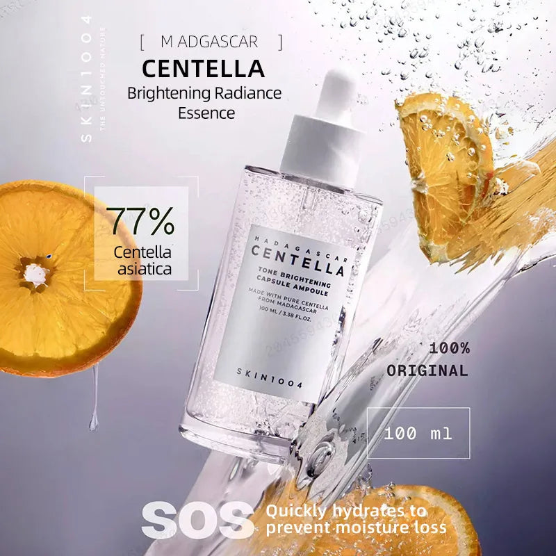 Korean Centella Brightening Face Moisturising Cream and Makeup Cleaning Oil Skincare Products Set