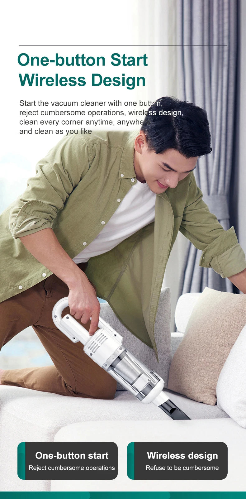 Multifunctional Handheld Vacuum Cleaner