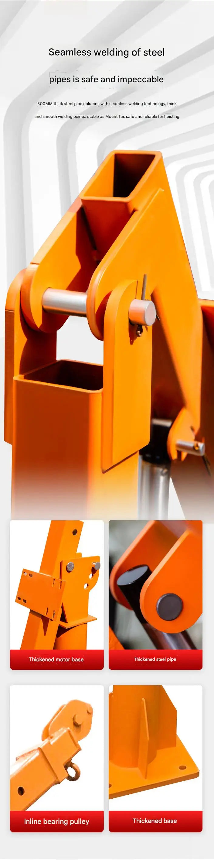 Mobile 500kg 800kg 1000kg mini lift mini pickup hydraulic telescopic boom truck crane lifting
