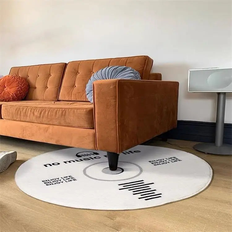 Modern Art Abstract CD Carpet Coffee Table Rug