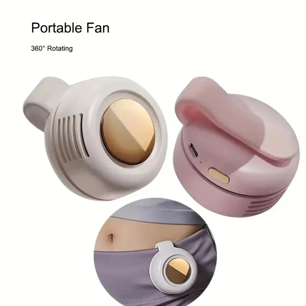USB Charging Whirlwind Fan With Portable Button Design