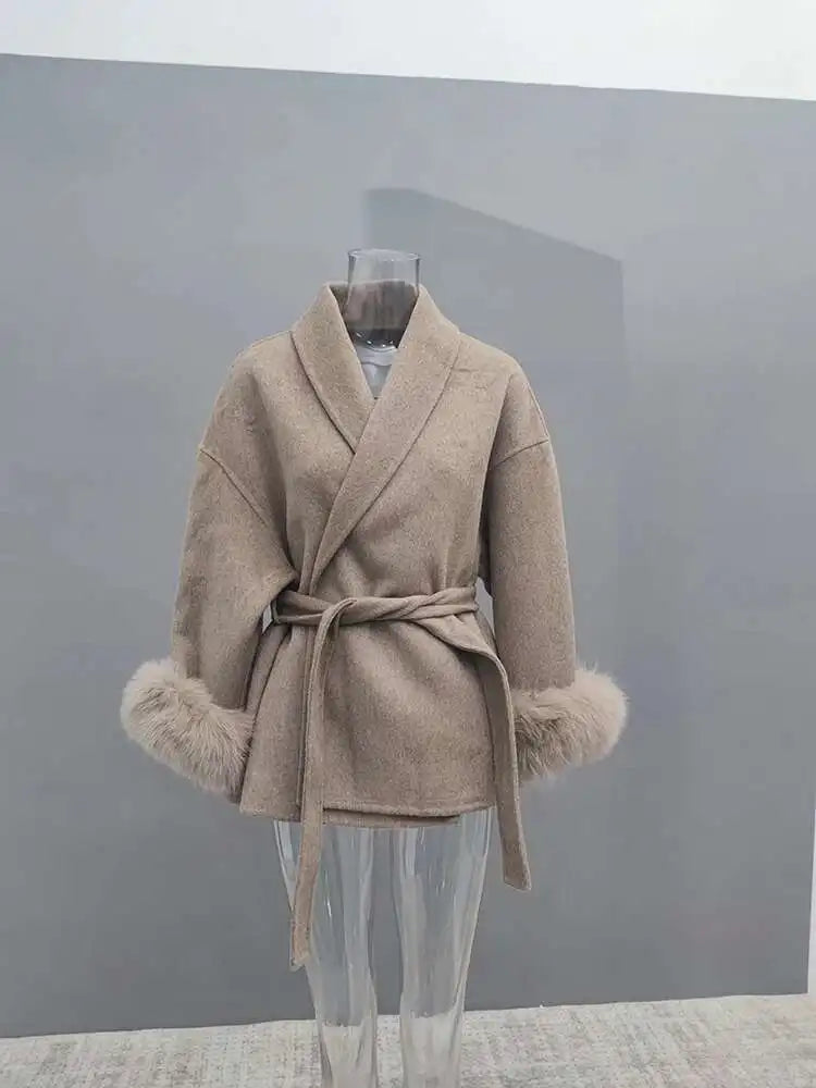 Elegant Lady Overcoat