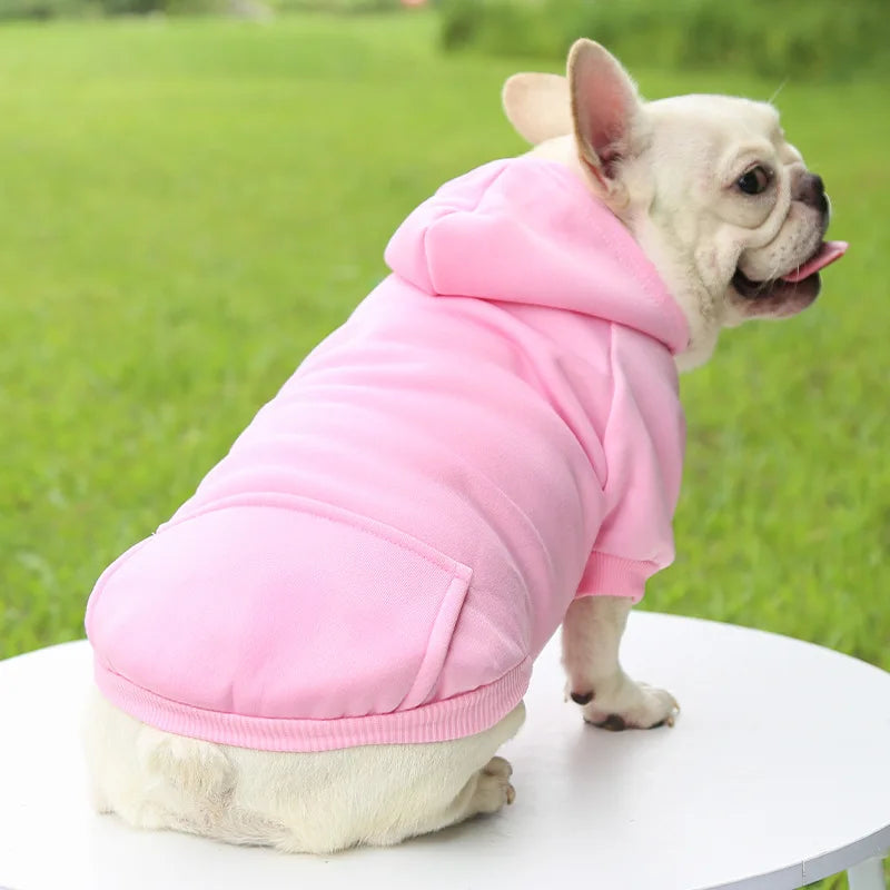 Pet Winter Hooded Sweatshirt