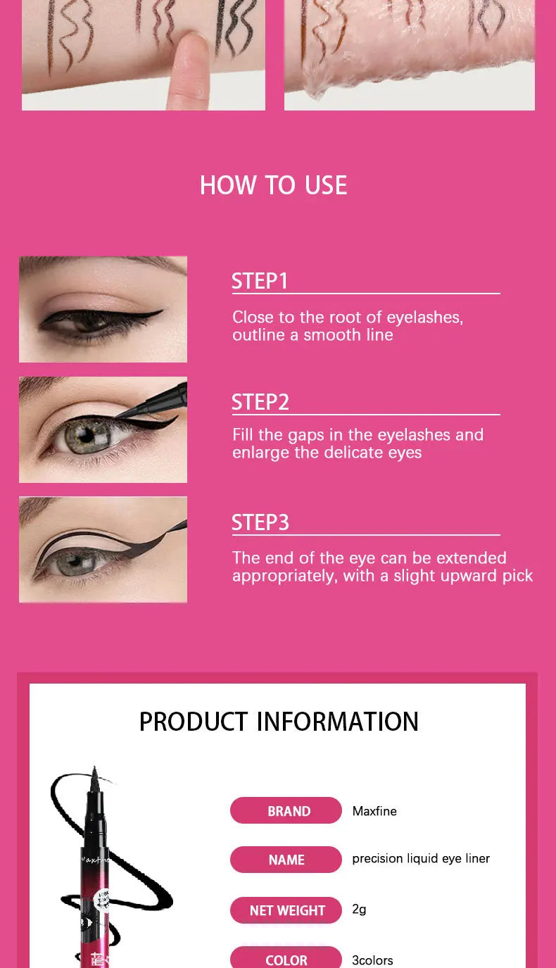 Non Smudging Smooth Liquid Eyeliner