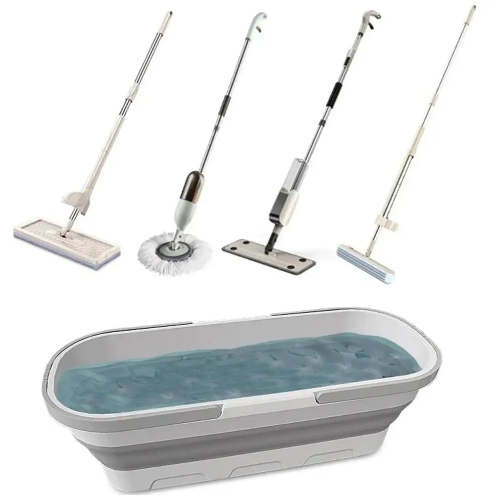 Portable Collapsible Folding Mop Bucket