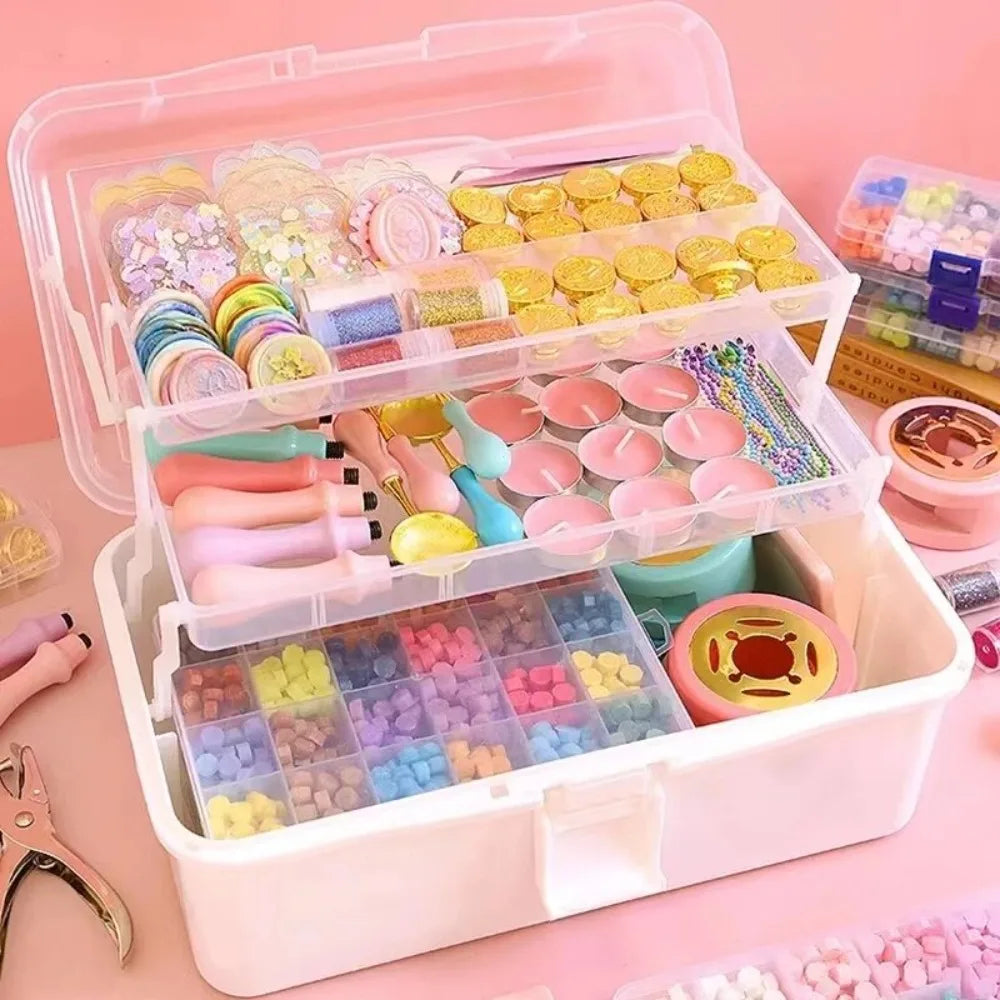2/3 Layers Large Capacity Foldable Storage Box