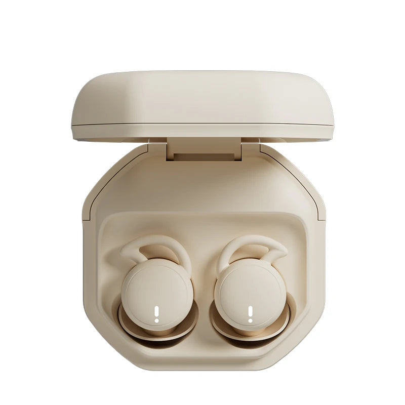 Bluetooth Earbuds for Sleeping invisible Small Wireless Earphones Mini Comfortable Noise Blocking for Side Sleeping Home Work