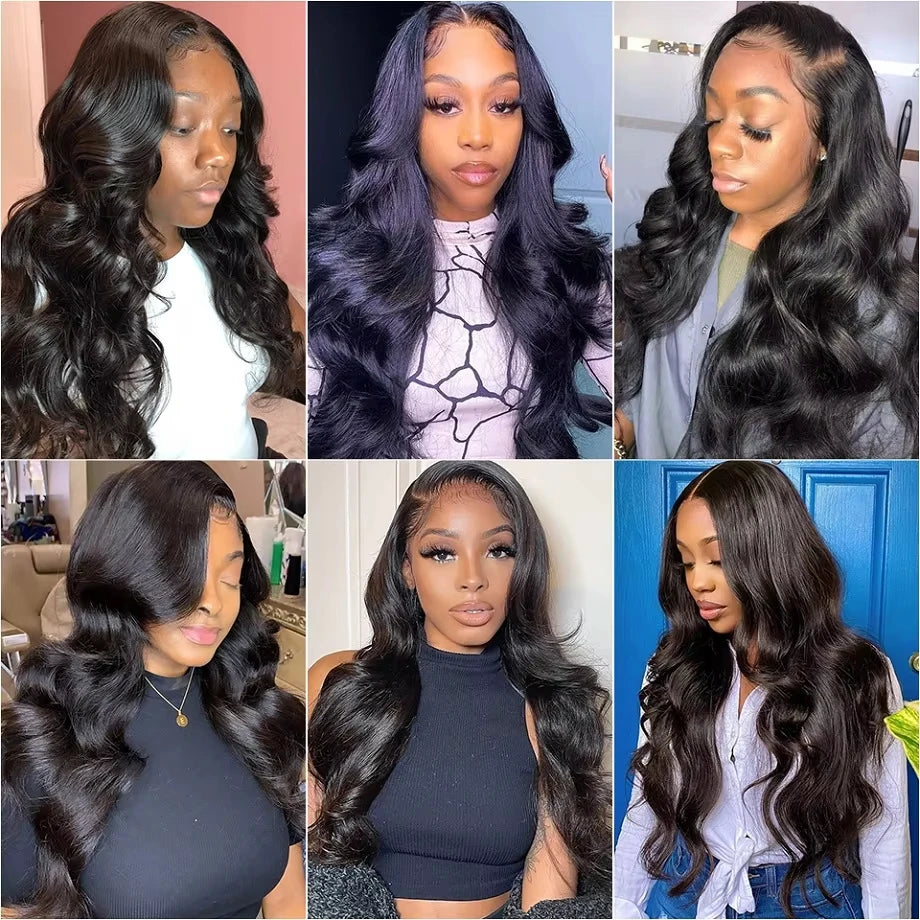 Loose Body Wave Human Hair Wigs 40 Inch 5x5 Glueless Wigs Ready To Wear 100% Human Hair 200 Density Glueless Brazilian Wigs sale
