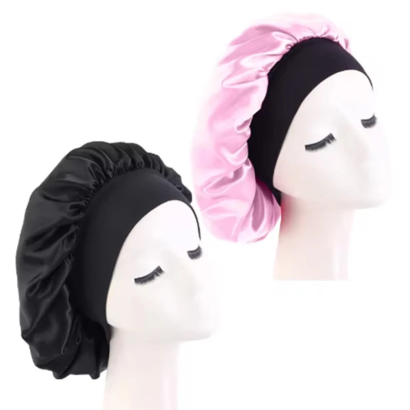 Satiin Elastic BandB Head Cap