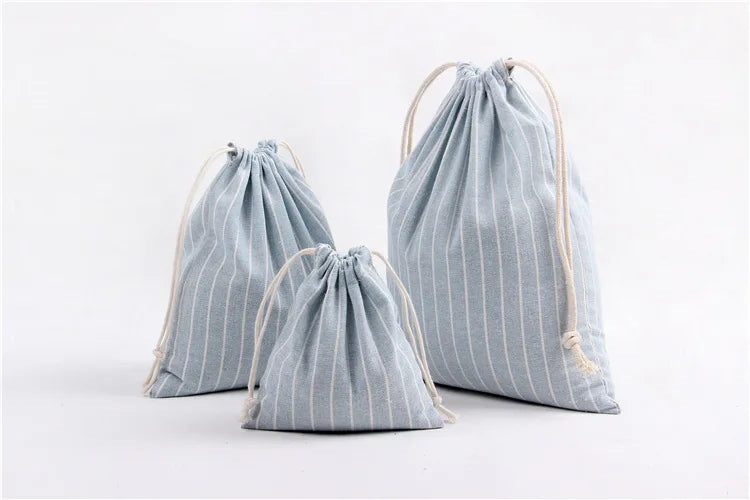 Travel Portable Drawstring Cosmetic Bag – Women’s Luggage Organiser, Makeup Case, Shoe Storage Pouch