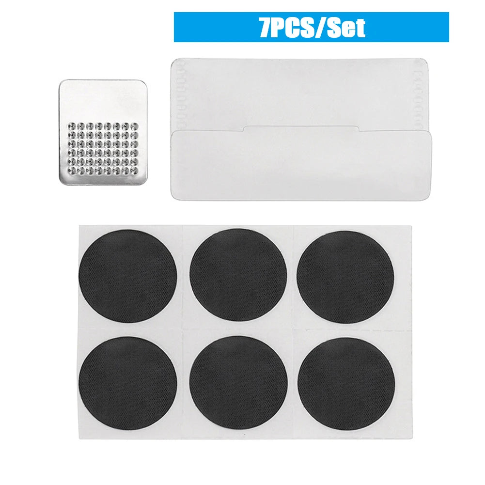 Bicycle Tire Repair Tool Glue Free Tire Patch Bike Flat Tire Repair Kit Rubber Puncture Patches Mountain Bike Accessories