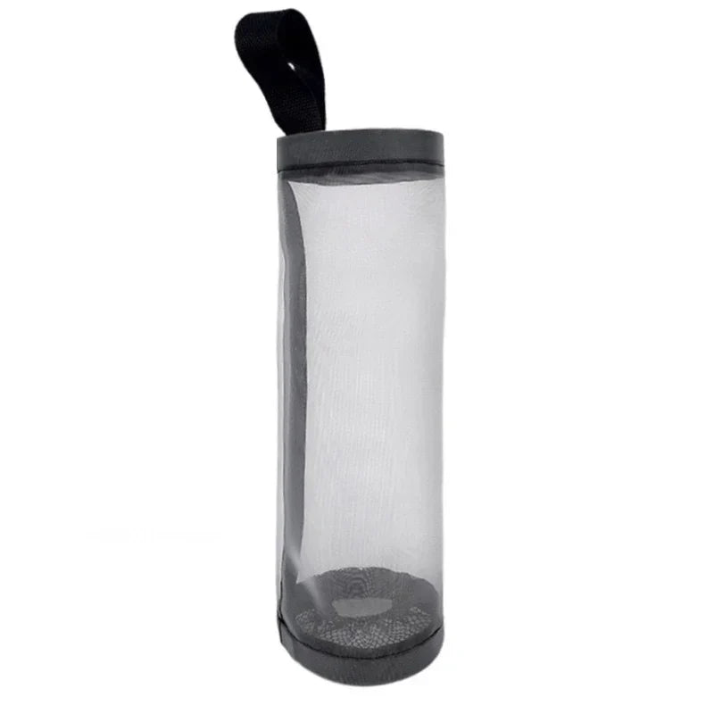Hanging Plastic Bag Dispenser, Wall-Mounted Kitchen Storage Organiser