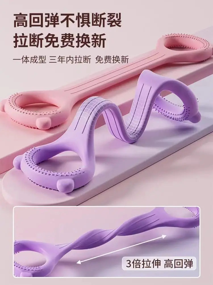 Yoga Stretcher Plastic Tension Rope