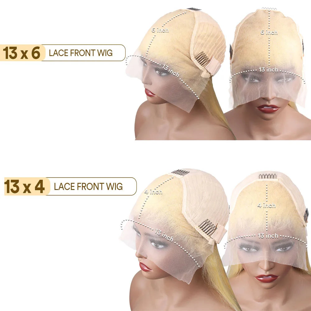 Silkwave 613 Honey Blonde Color 13x6 HD Lace Frontal Wig Human Hair Curly Wig Deep Wave 13x4 Lace Front Human Hair Wig For Women