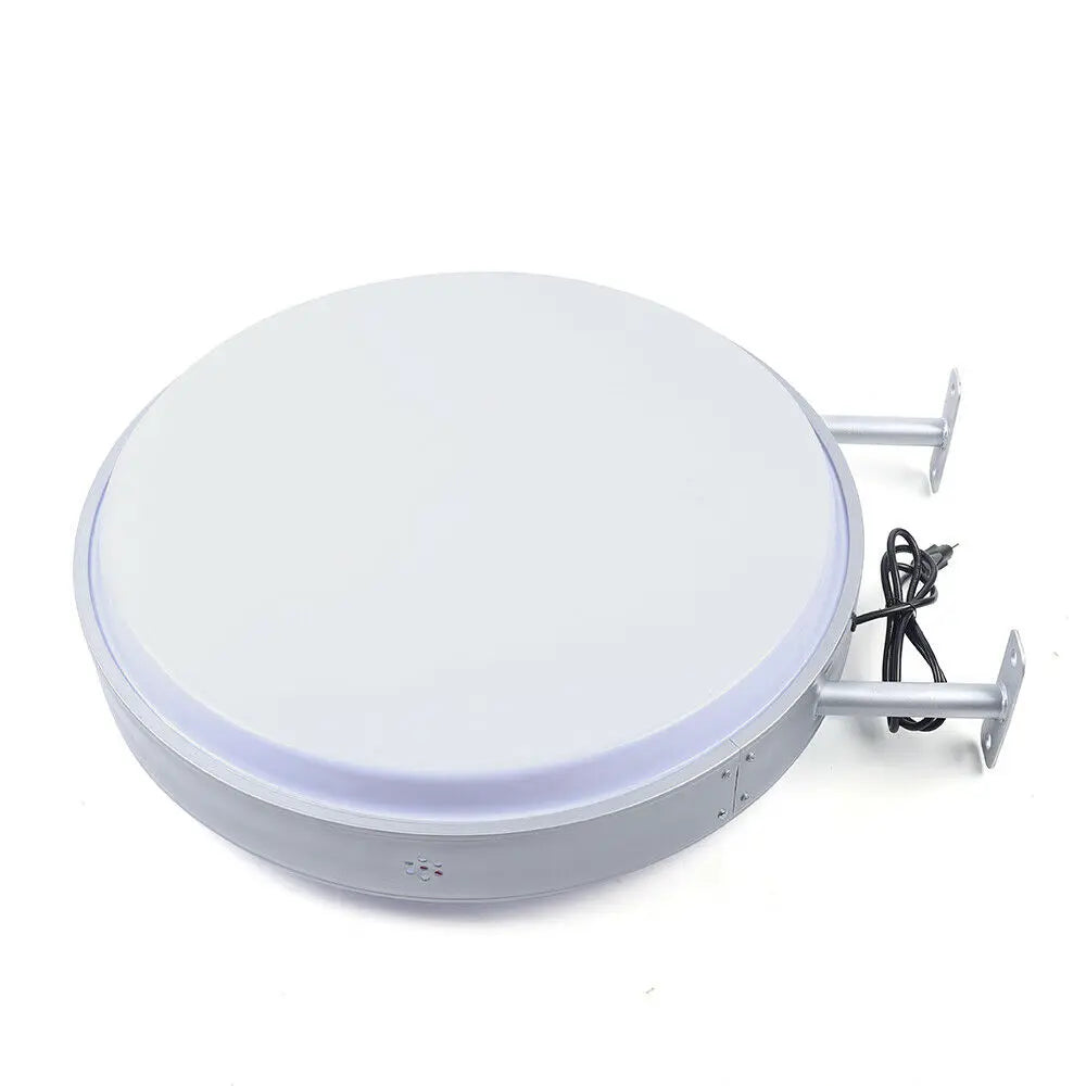 LED Round Light Box Sign, 10000K, Dual-Sided Display, Easy Installation, Energy-saving