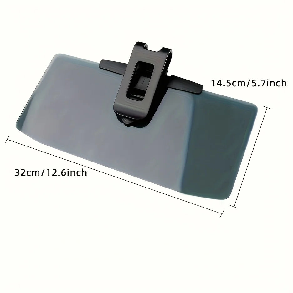 Polarized Sun Visor For Car,Anti-Glare Sun Visor Extension,Universal Car Sun Visor, Adjustable UV Protector For Safe Driving
