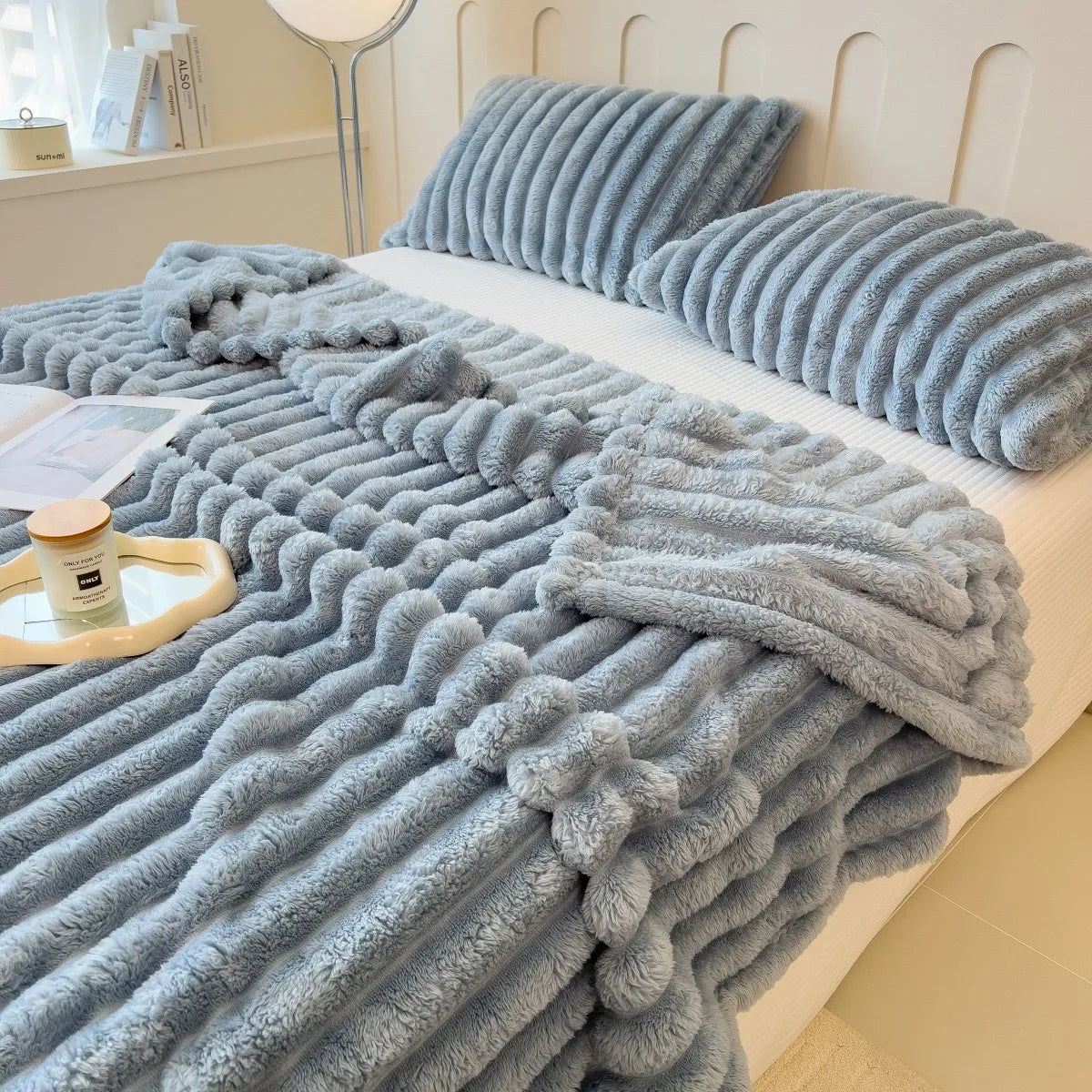 Striped Multi-functional Blanket