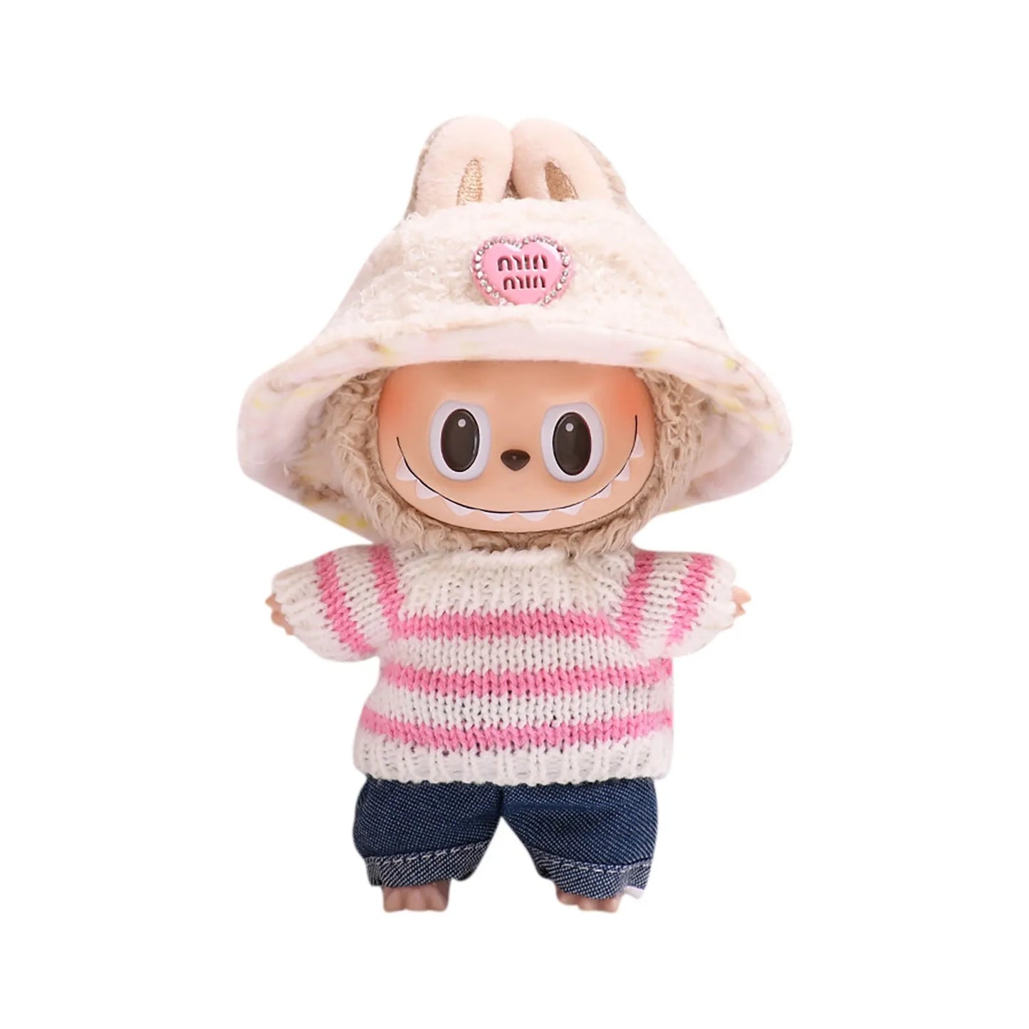 22 Styles 17cm Cute Set Labubu Doll Clothes Outfit Accessories Doll Clothing Kid Toy Girl Gift