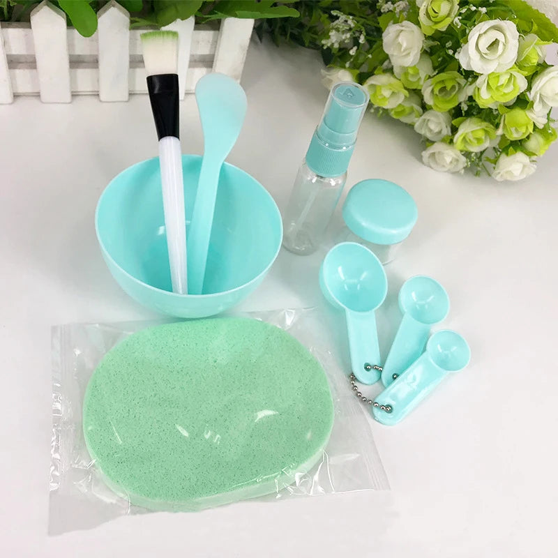 9/6pcs Facial Mask Bowl Set – DIY Beauty Tools with Bowls, Brushes, Spoons, and Sticks for Face Care