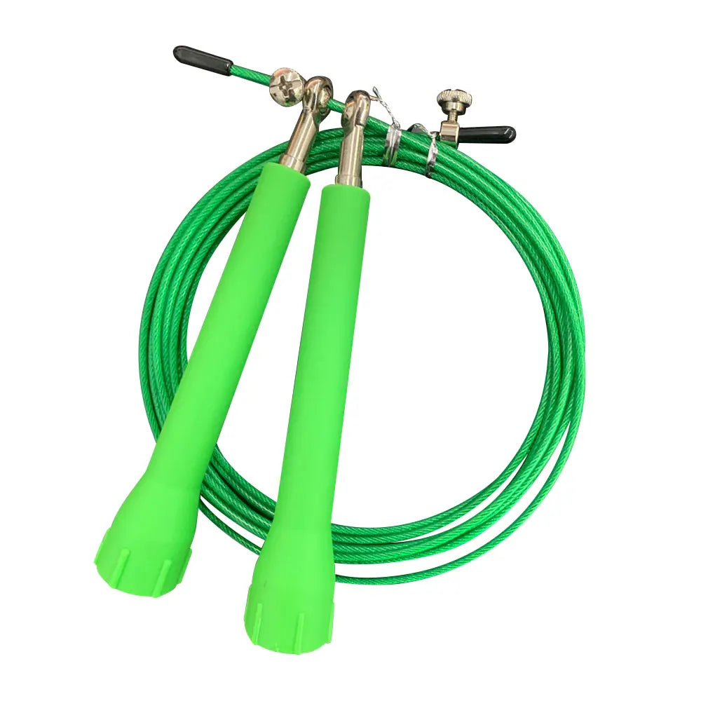 Speed Skipping Wire Rope Indoor Outdoor Jumping Rope Weight Loss Exercise Home Gym Workout Tool, Blue