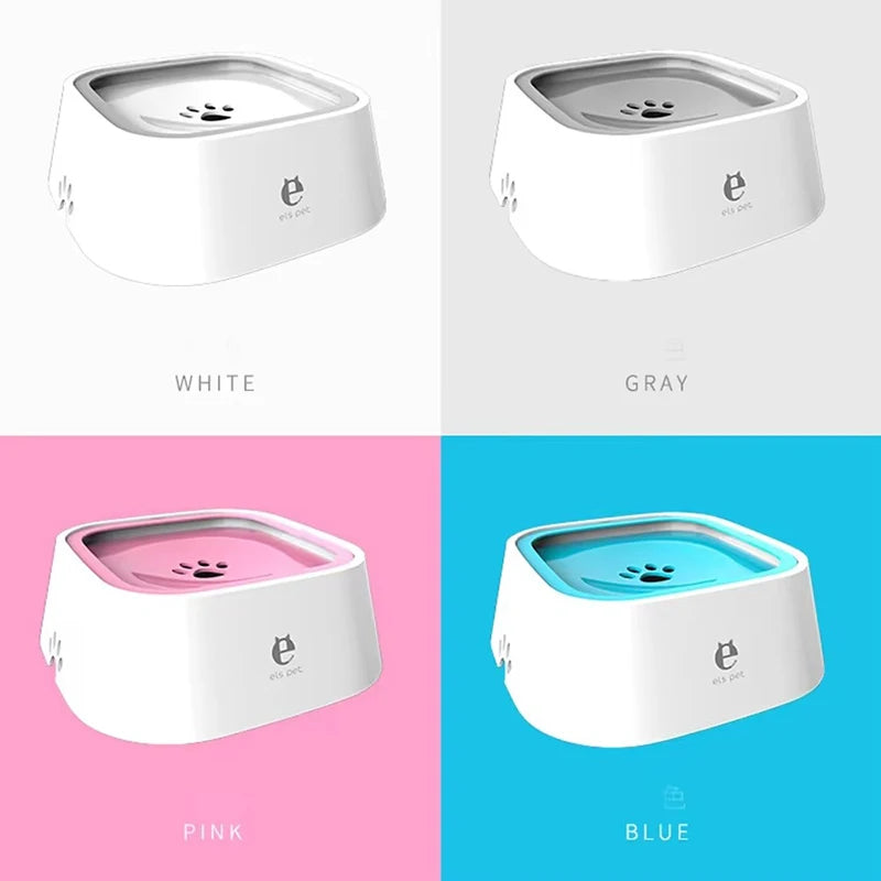 No-Spill Pet Water Bowl – Slow Feeder Drinking Dish for Dogs & Cats