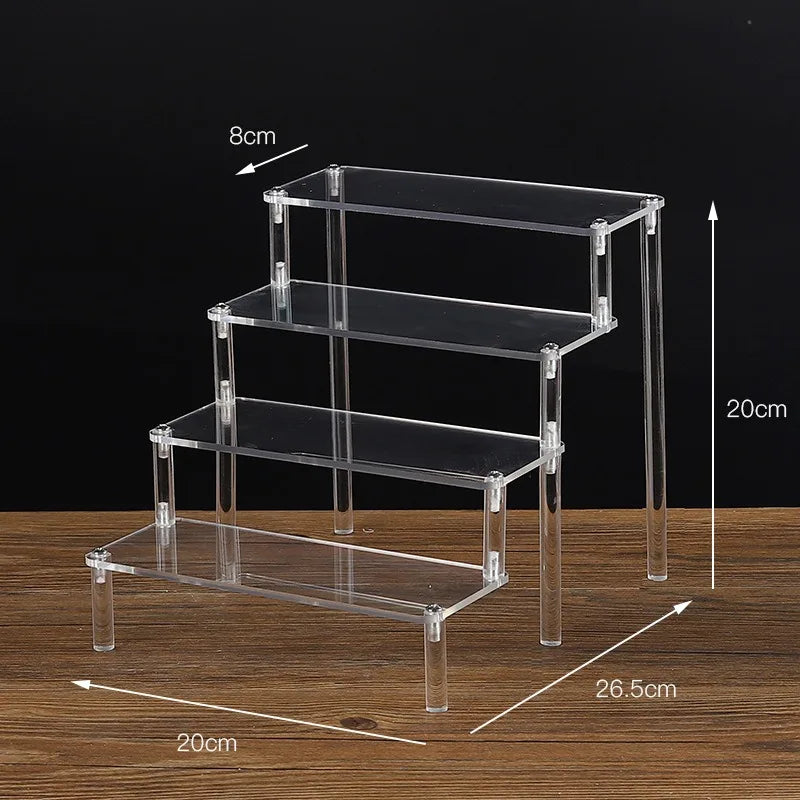 1-5 Tier Acrylic Display Stand