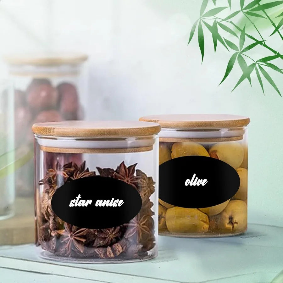 Oui Yogurt Jar Lids Leak Proof Wooden Lids Set with Silicone Sealing Rings Reusable Natural Bamboo Canning Lids Covers with Bot