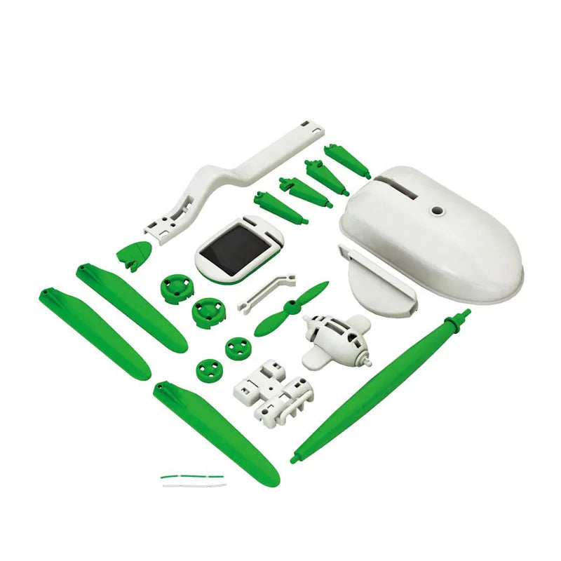 New Toys DIY 6 IN 1 Solar Powered Diy Robotic Kit Educational Electric Car Boys Gift Toy for Kids Educational Toys