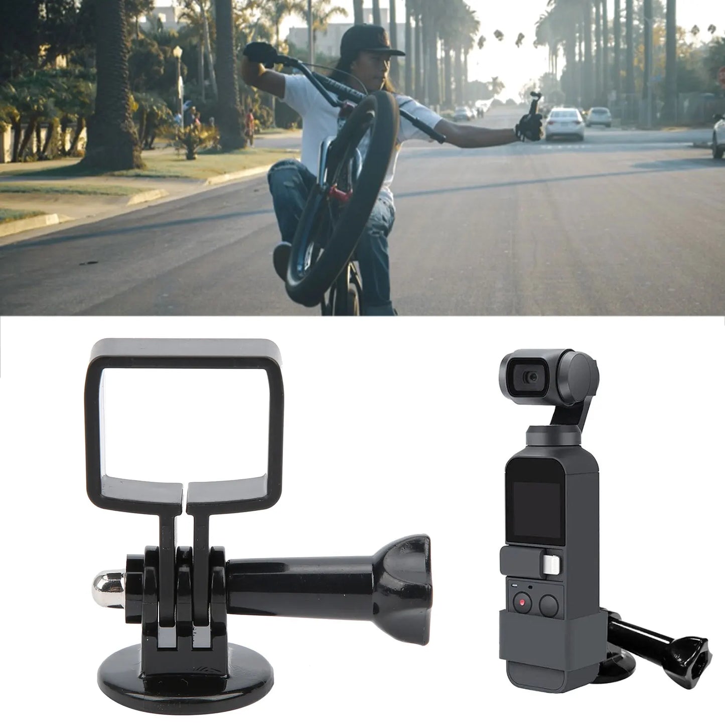 Extension Frame Fixing Bracket Stand Adapter Set Accessory For DJI Pocket 1/2 Extension Frame for DJI Pocket 1/2