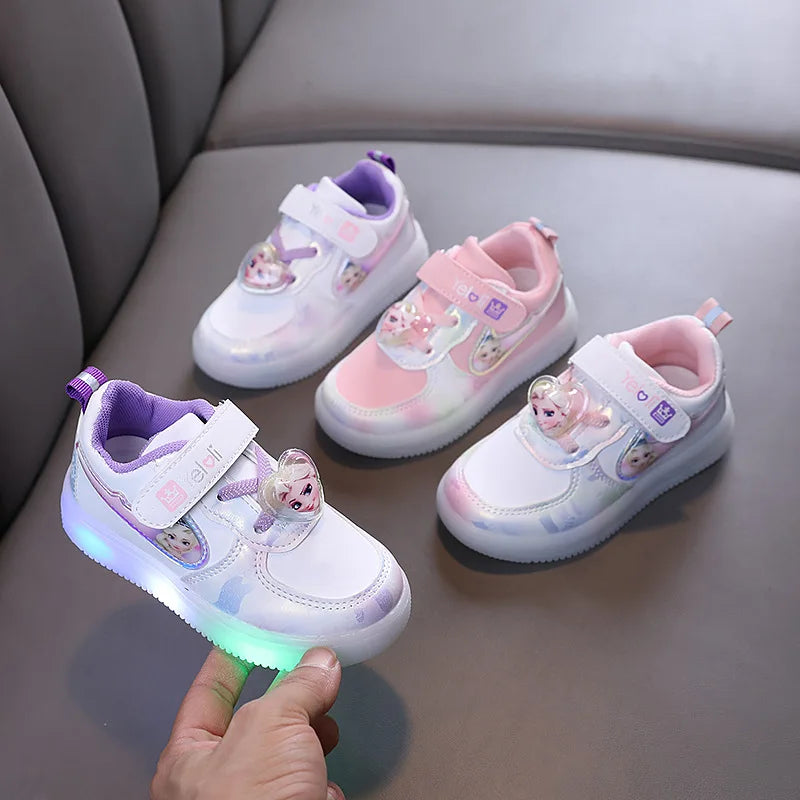 Kids’ Disney LED Sneakers – Light-Up Shoes for Boys and Girls