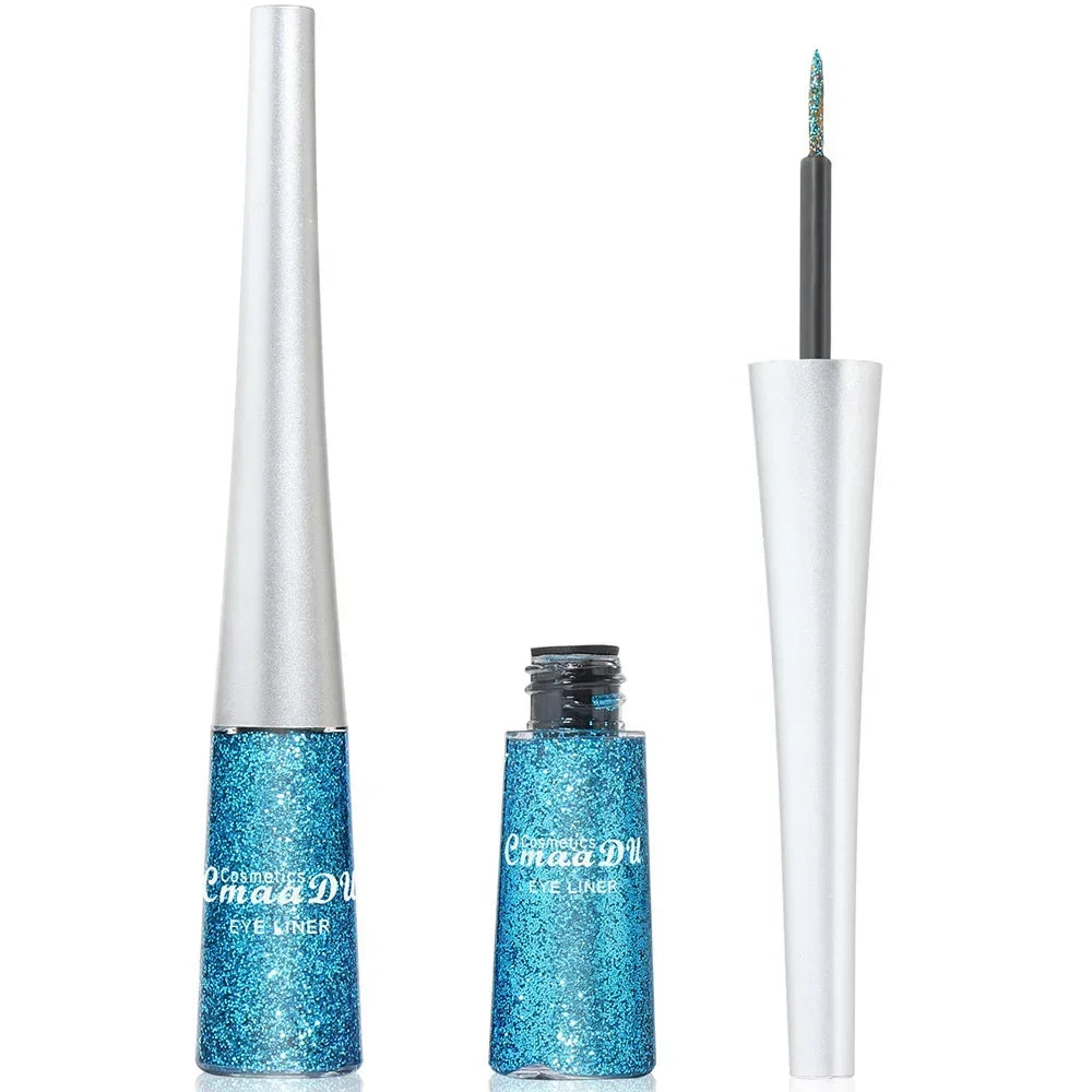 16 Colors Shiny Glitter Liquid Eyeliner