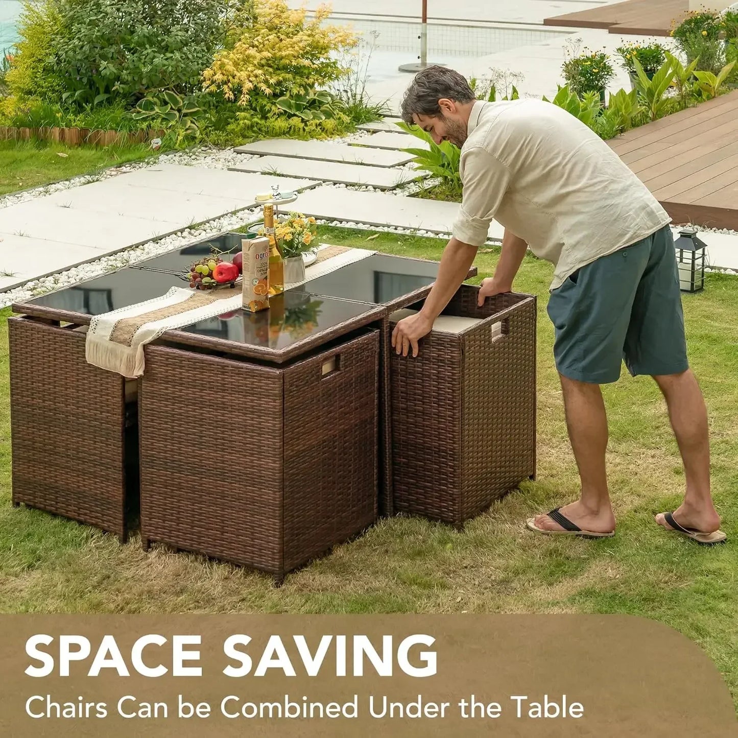 9 Piece Patio Dining Set