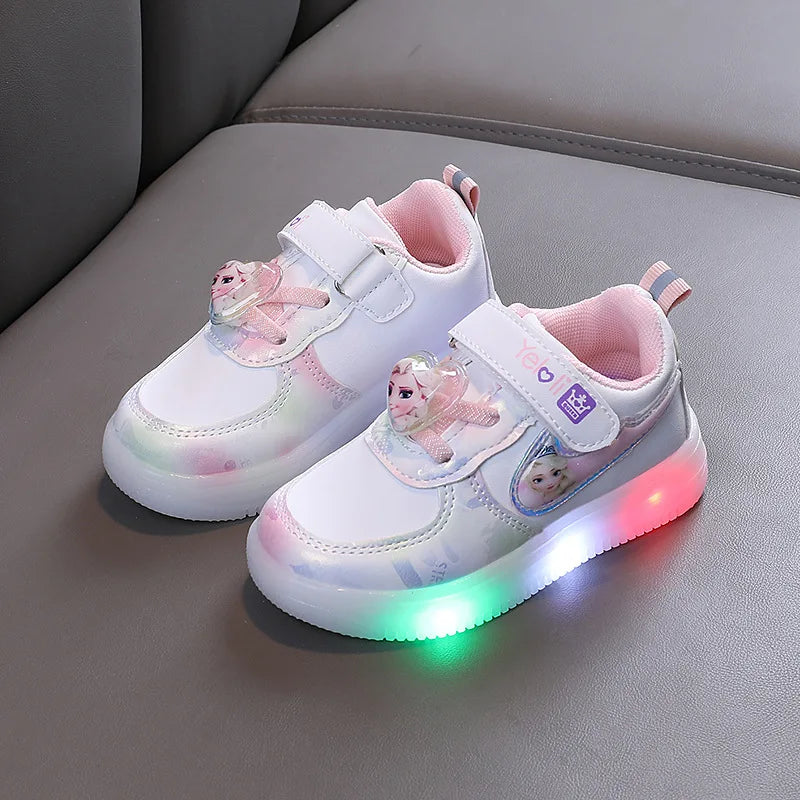 Kids’ Disney LED Sneakers – Light-Up Shoes for Boys and Girls