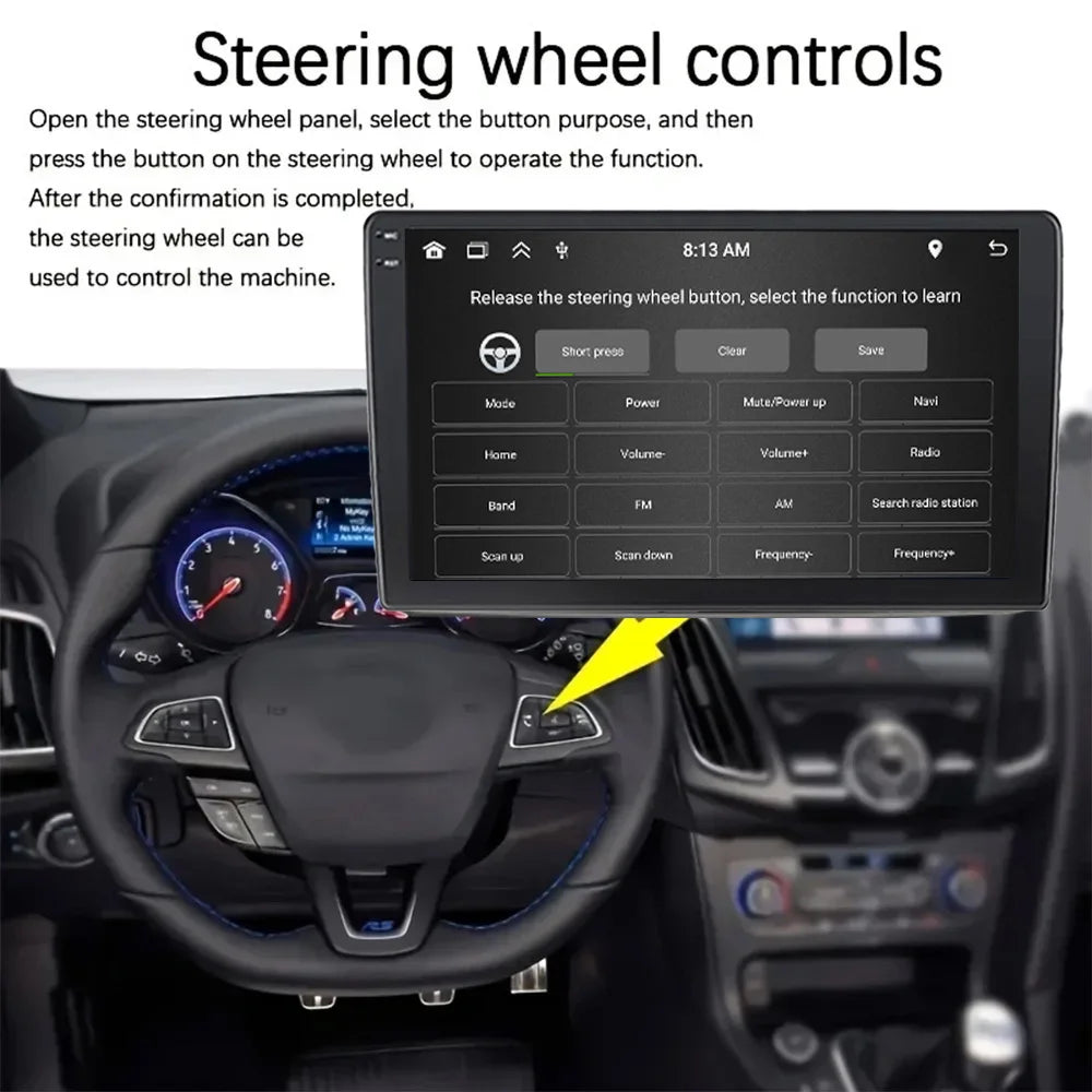 MTIJIEY 4+64G 8Core Android13 Carplay Car Radio For Honda CR-V 3 RE CRV 2007-2011 Multimedia Video Player 2 Din Navigation GPS