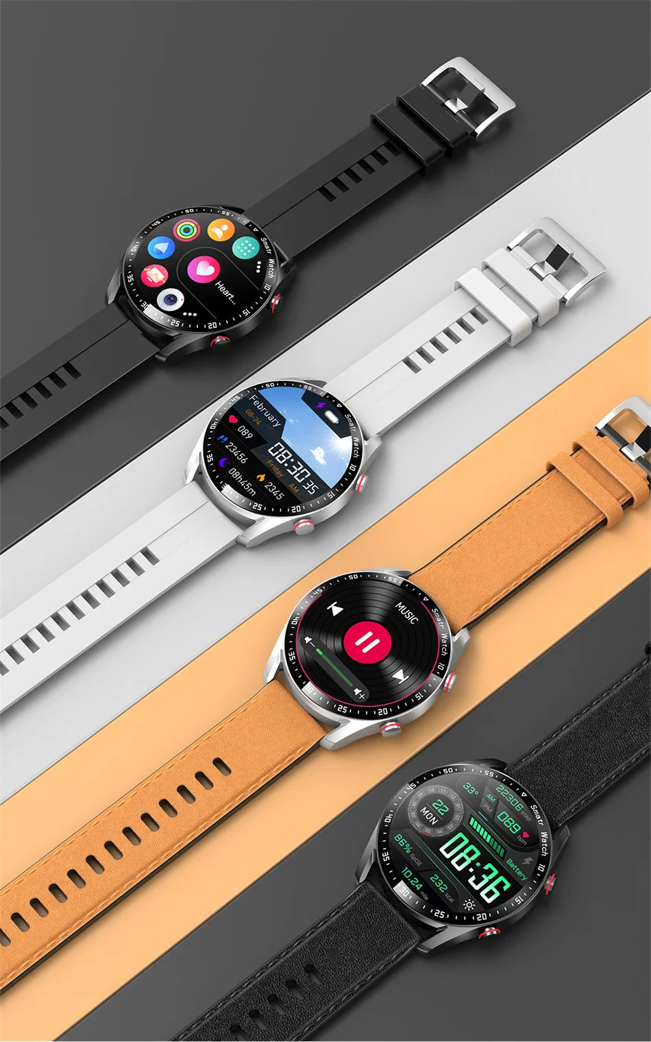 GT Series Smart Watch For Android IOS