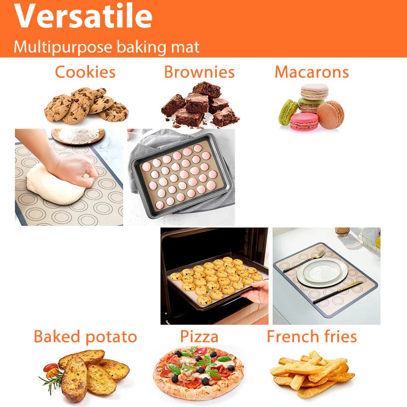 1pc Silicone Oven Baking Mat