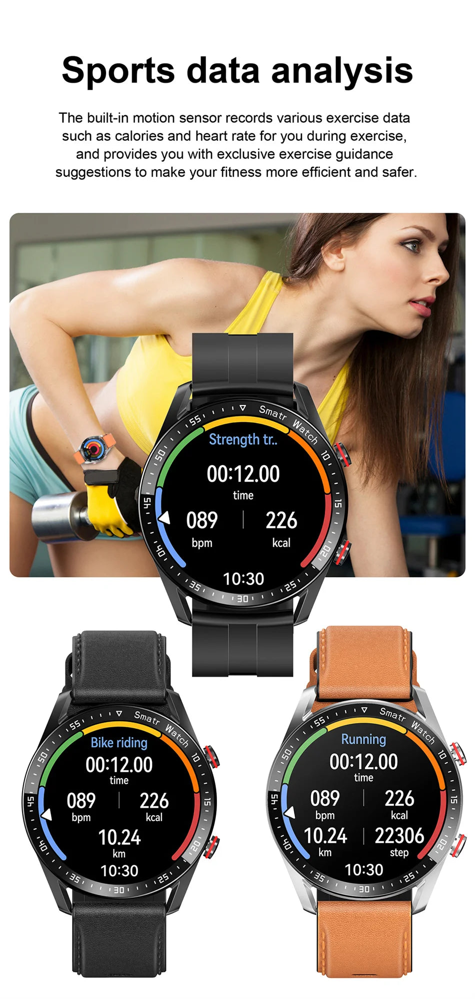 GT Series Smart Watch For Android IOS