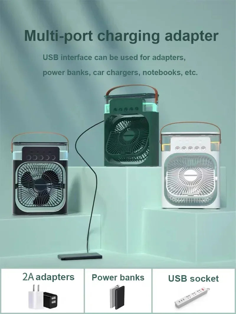 LED 3 In 1 Fan AIr Conditioner