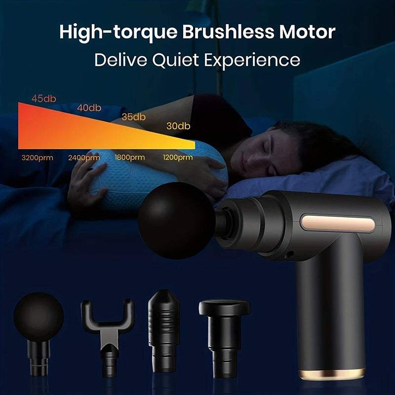 Multifunctional fascia gun massager