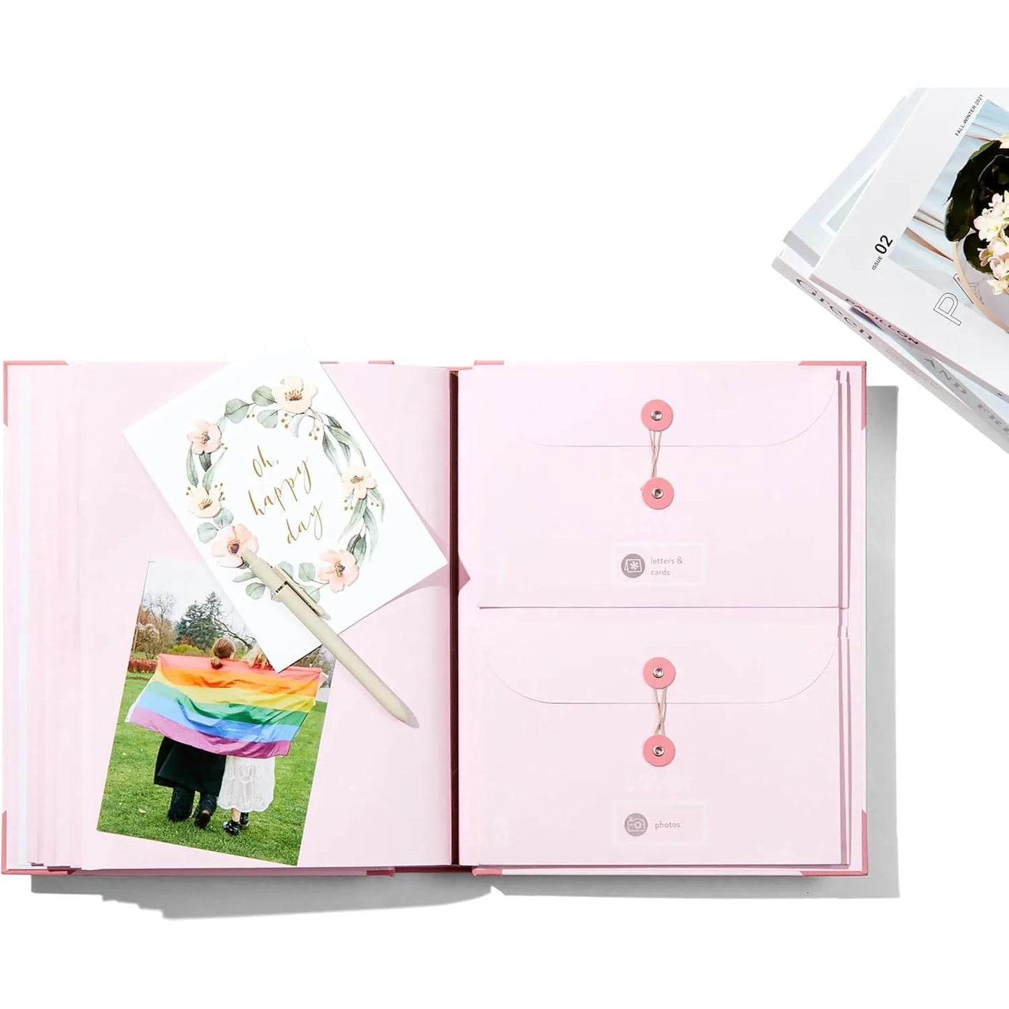 Multifunctional binder organizer,folio folders with label pockets,document organizer for personal,school and office file storage