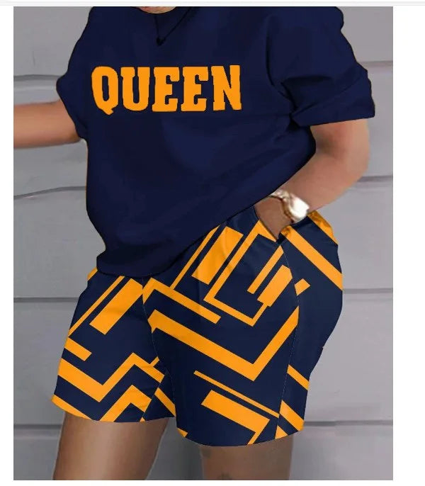 Two Piece Shorts Set